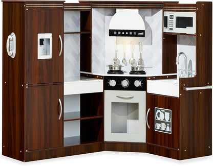 Wooden Kids Kitchen Playset