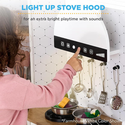 Wooden Kids Kitchen Playset