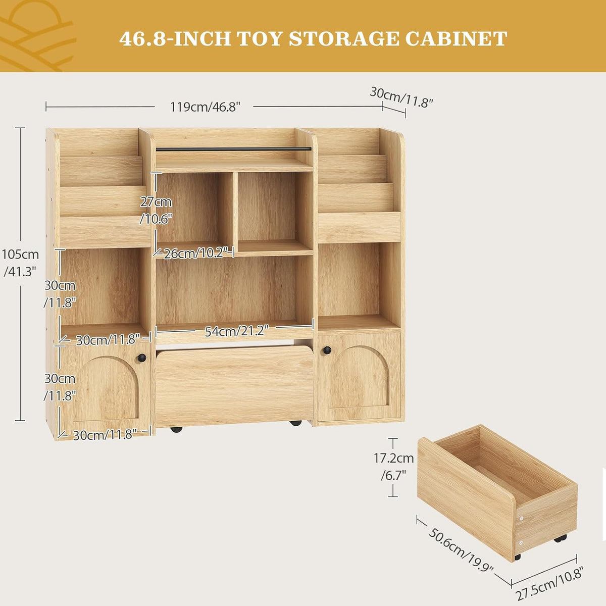 Kids Toy Storage Organizer