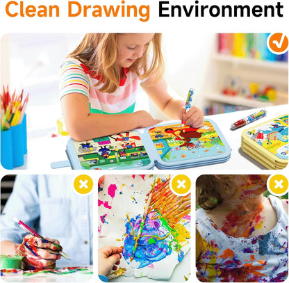 Water Painting Books for Kids 3-Pack