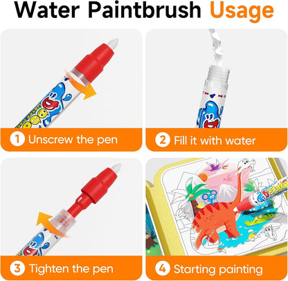 Water Painting Books for Kids 3-Pack