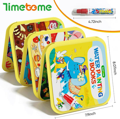 Water Painting Books for Kids 3-Pack