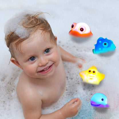 Toddlers Light Up Bath Toys