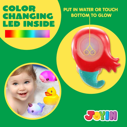 Toddlers Light Up Bath Toys