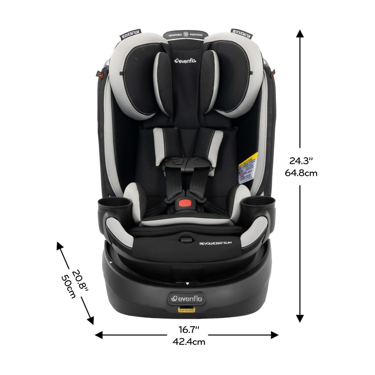 2-in-1 Evenflo 360 Revolve Car Seat