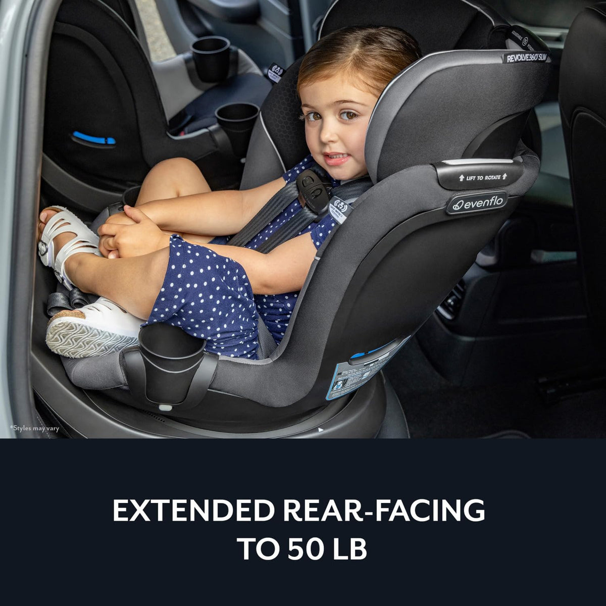 2-in-1 Evenflo 360 Revolve Car Seat