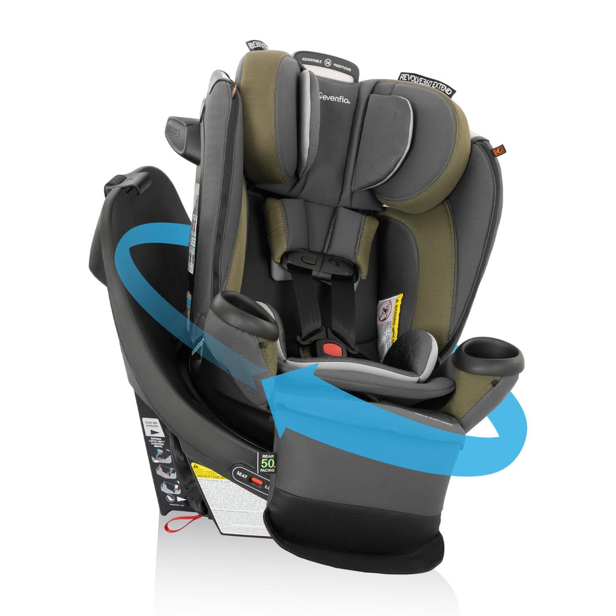 2-in-1 Evenflo 360 Revolve Car Seat