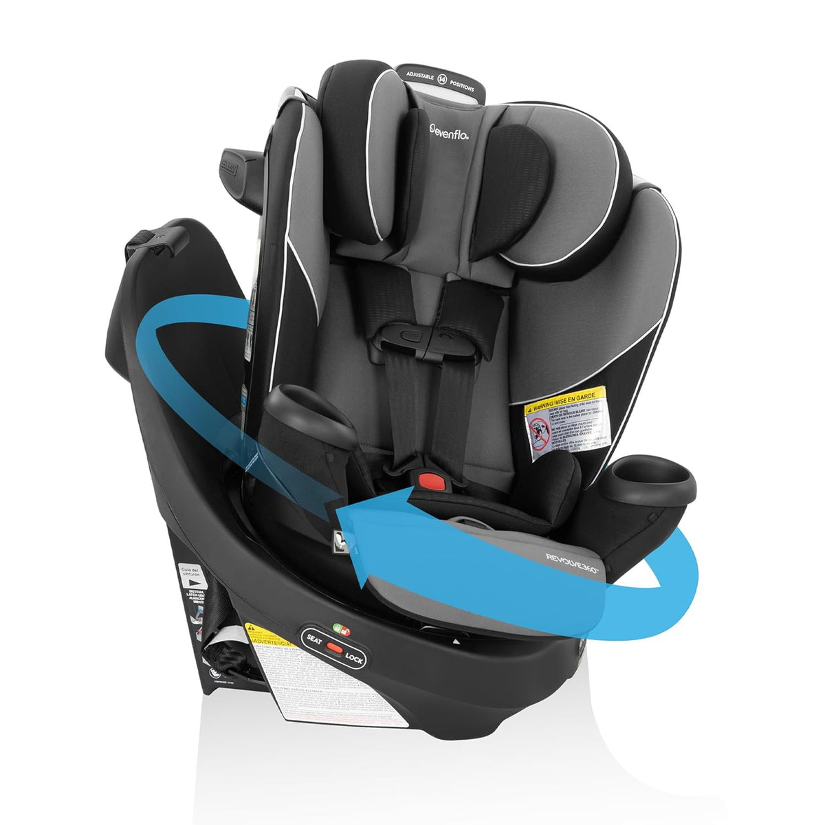 2-in-1 Evenflo 360 Revolve Car Seat