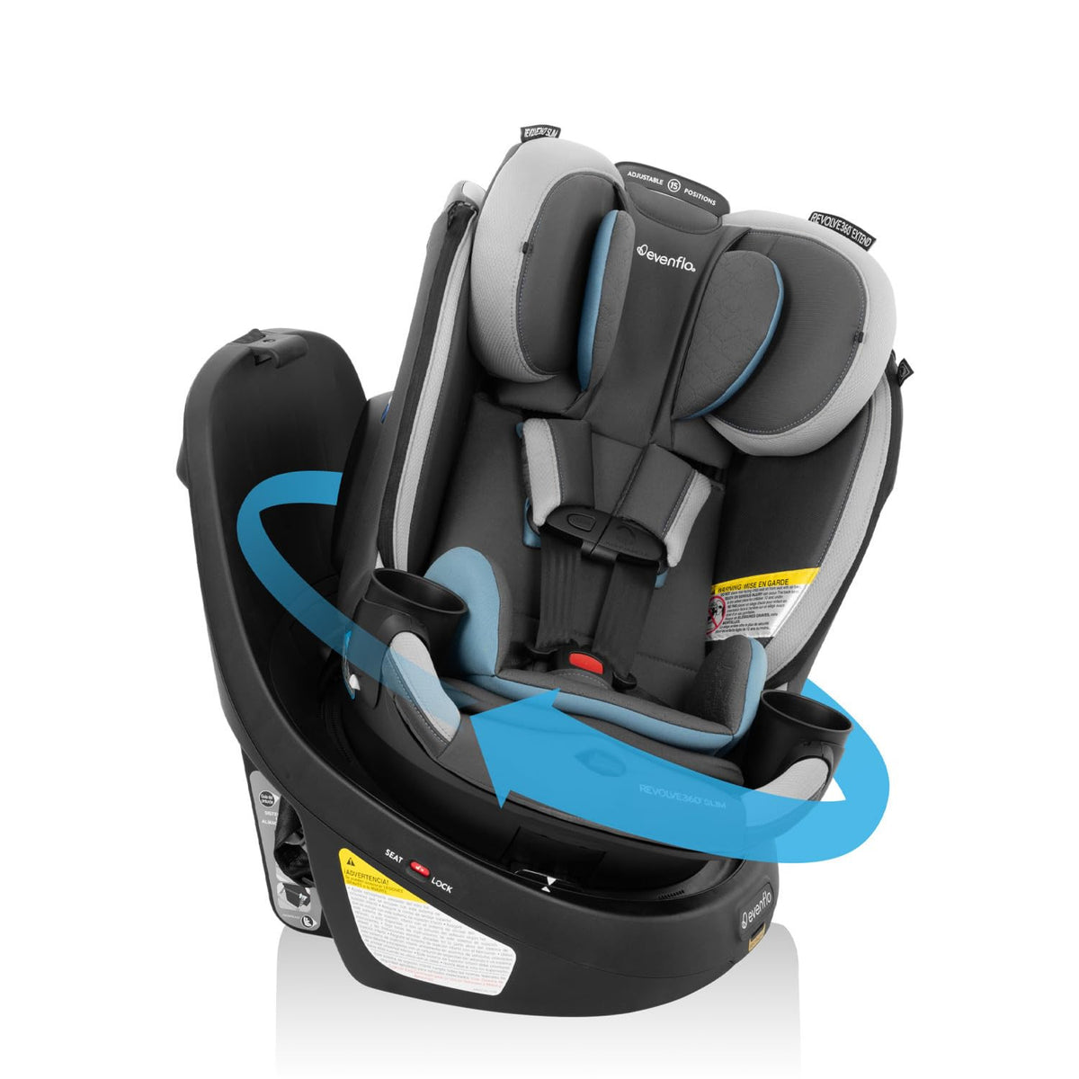 2-in-1 Evenflo 360 Revolve Car Seat
