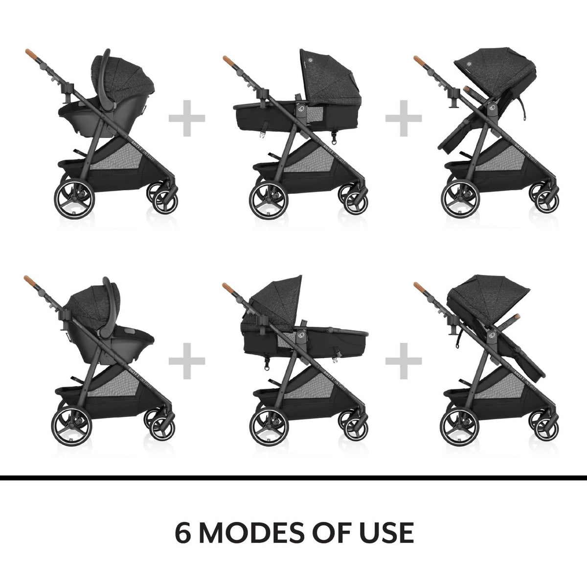 Evenflo Shyft Intuiti Travel System with Revolve180