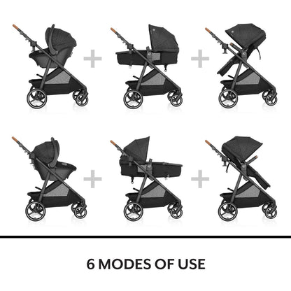 Evenflo Shyft Intuiti Travel System with Revolve180