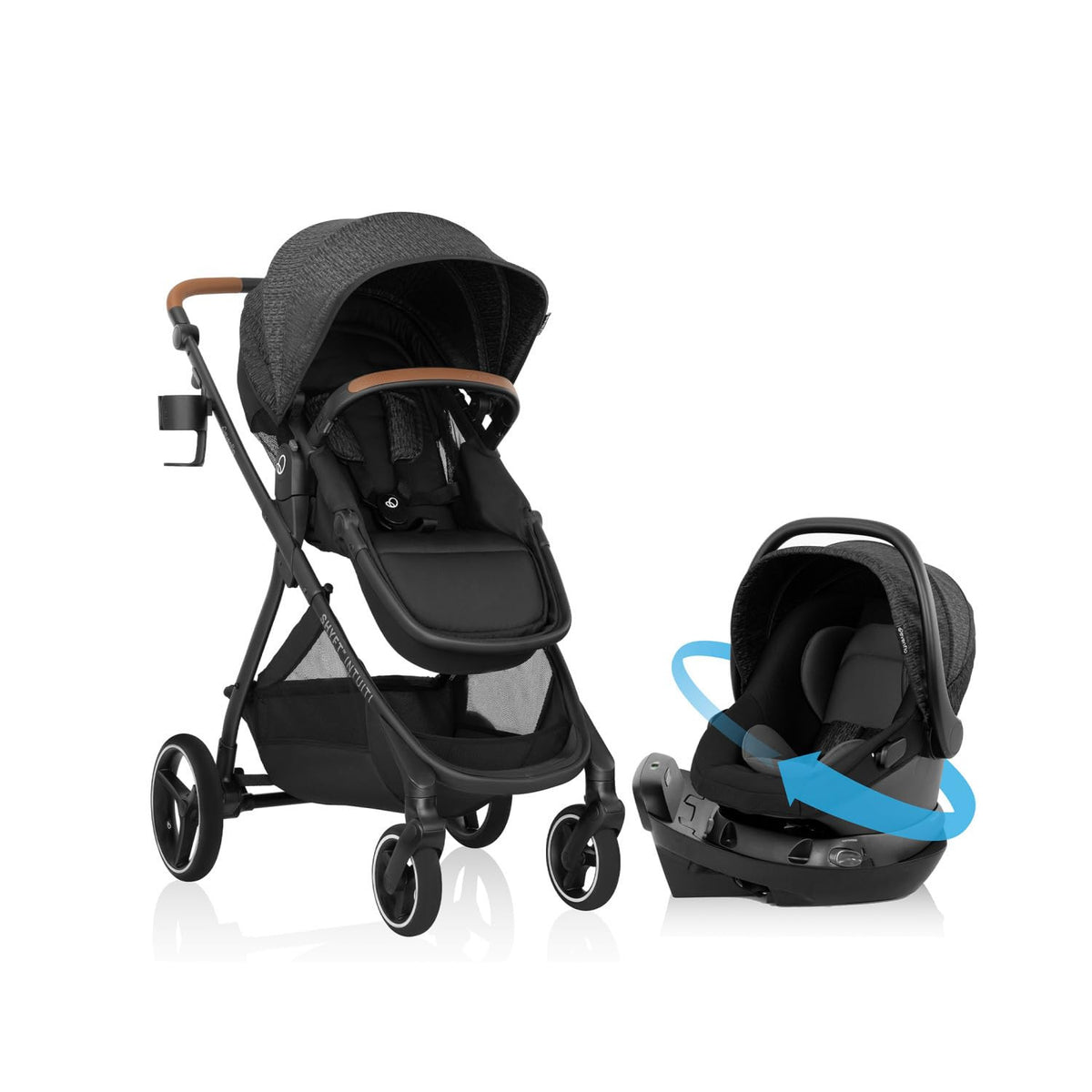 Evenflo Shyft Intuiti Travel System with Revolve180