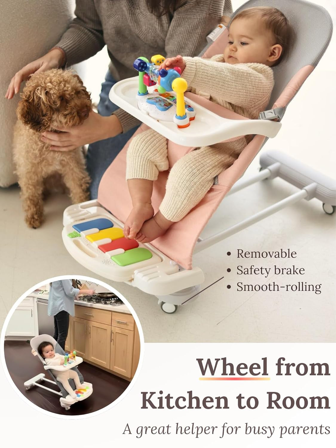 4-in-1 Baby Bouncer