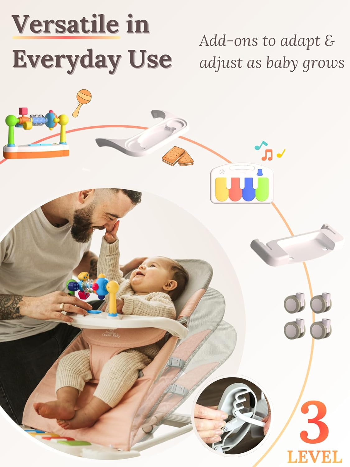 4-in-1 Baby Bouncer