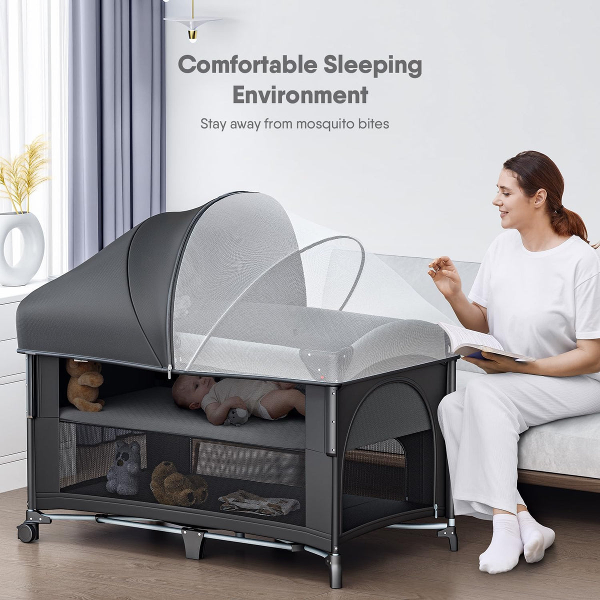 Multifunctional Baby Bassinet