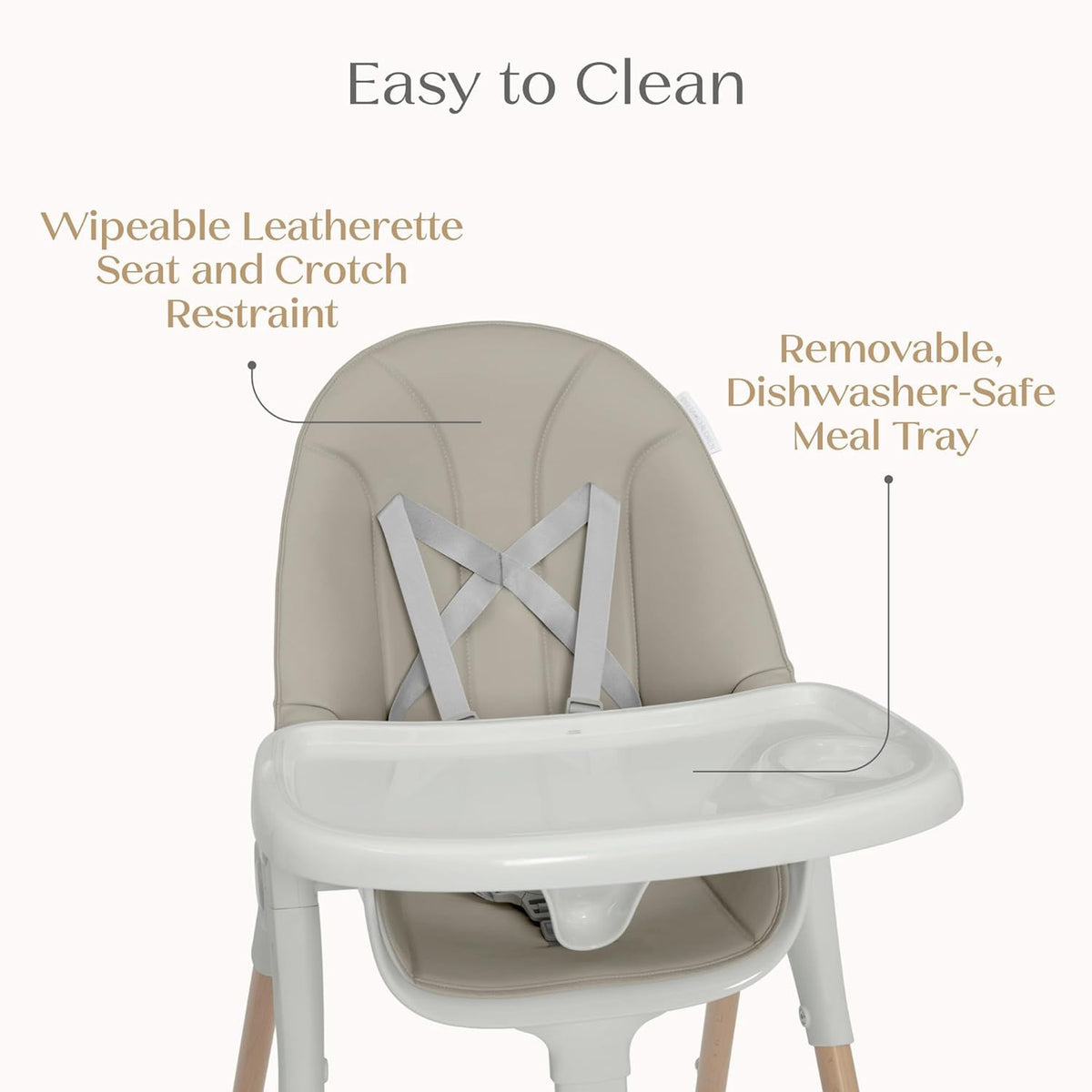 2-in-1 Baby High Chair