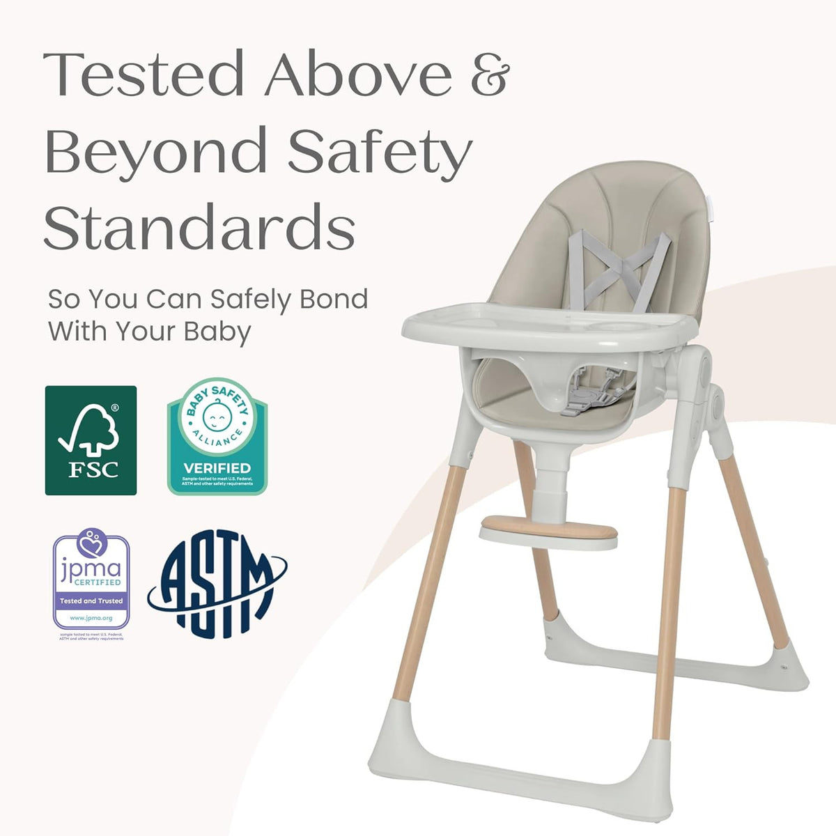 2-in-1 Baby High Chair