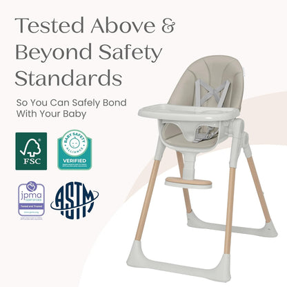 2-in-1 Baby High Chair