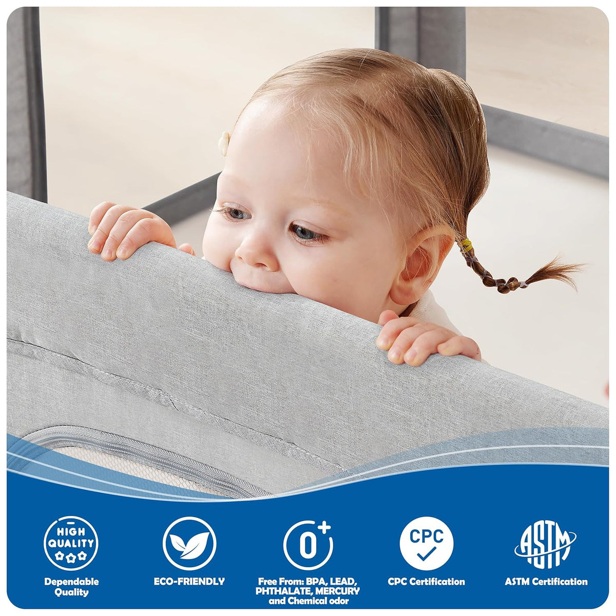 Foldable Toddler Playpen