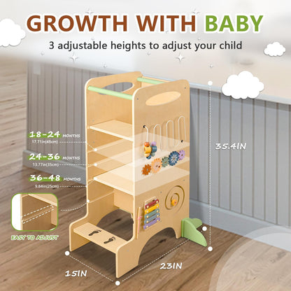 4 in 1 Toddler Kitchen Tower