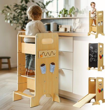 4 in 1 Toddler Kitchen Tower