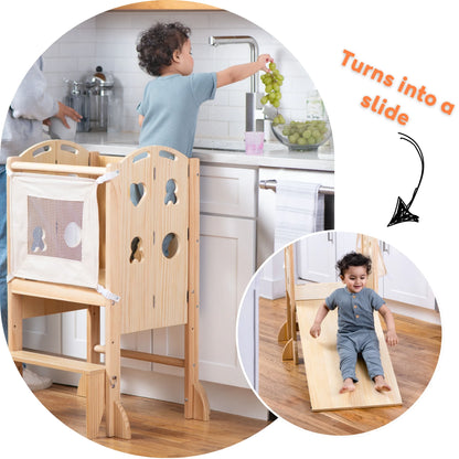 4 in 1 Toddler Kitchen Tower