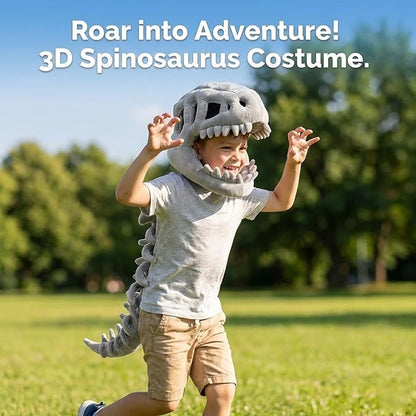 Toddler 3D Dinosaur Skeleton Costume