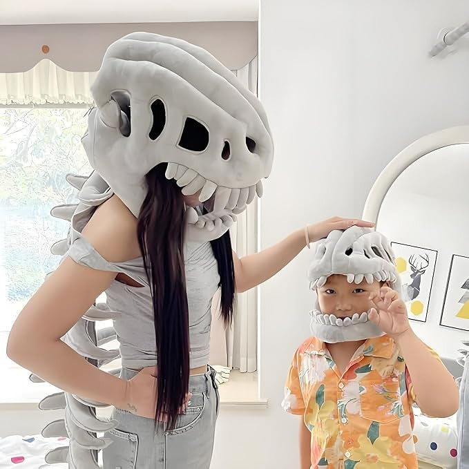 Toddler 3D Dinosaur Skeleton Costume