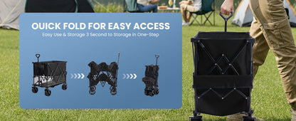 Collapsible Foldable Wagon Cart