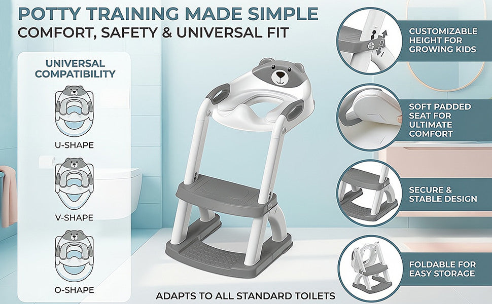 2-in-1 Toddler Potty Training Seat