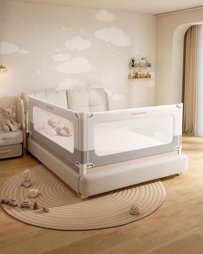 3-Piece Toddler Bed Rail Set