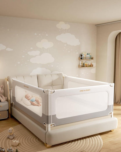 3-Piece Toddler Bed Rail Set