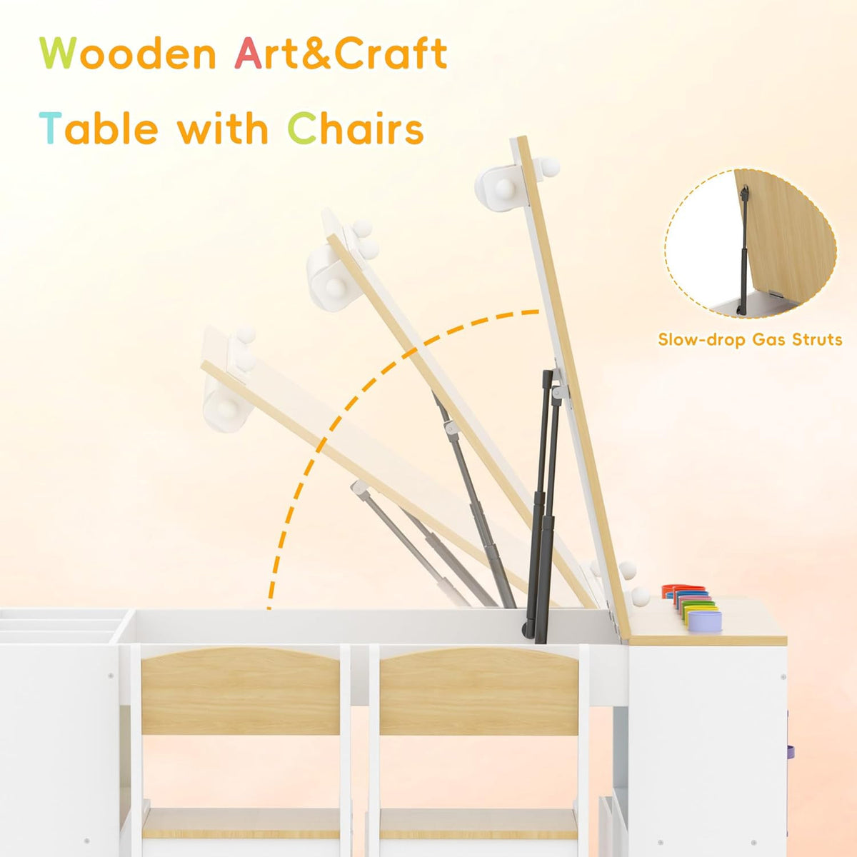 Multifunctional Kids Art Table