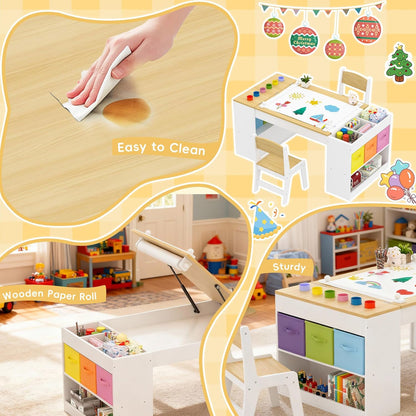 Multifunctional Kids Art Table