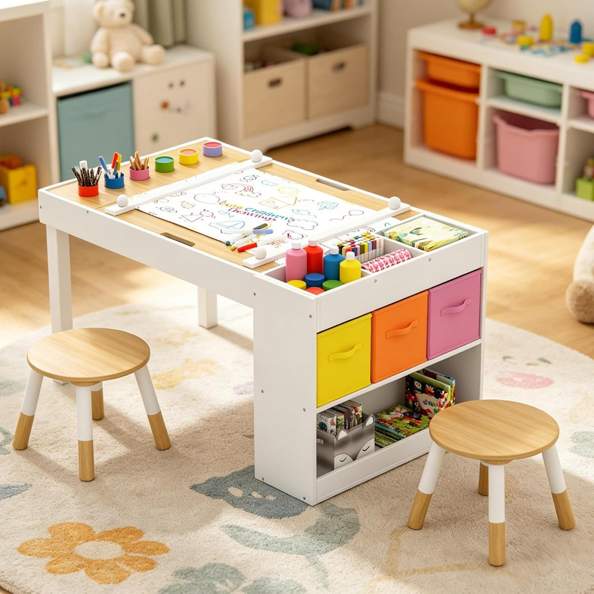 Multifunctional Kids Art Table