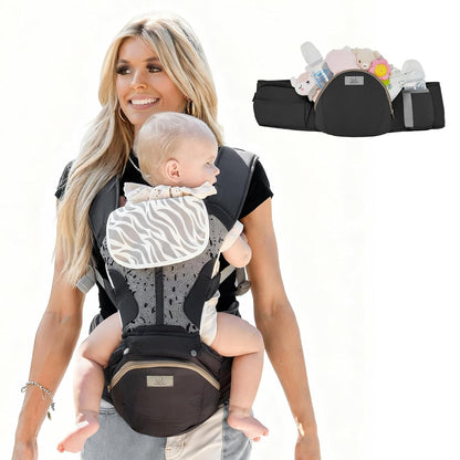 6-in-1 Baby Waist Carrier Hip Seat