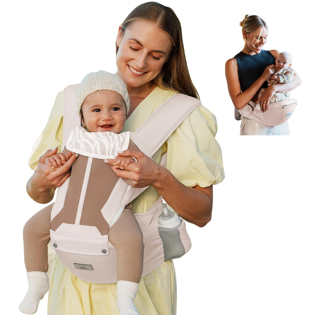 6-in-1 Baby Waist Carrier Hip Seat