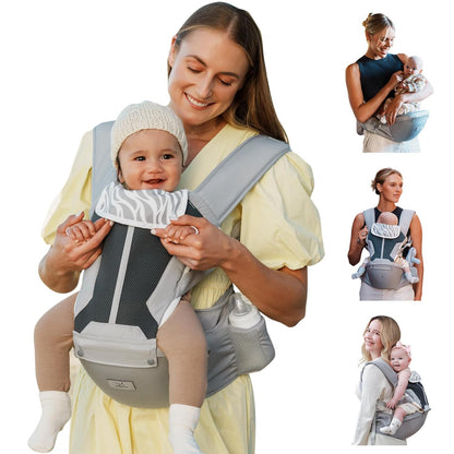 6-in-1 Baby Waist Carrier Hip Seat