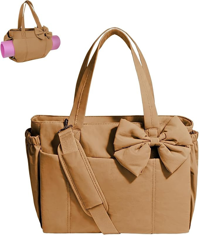 Bow Tote Diaper Bag