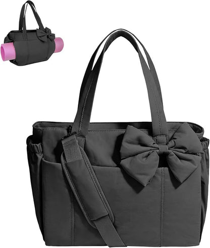 Bow Tote Diaper Bag