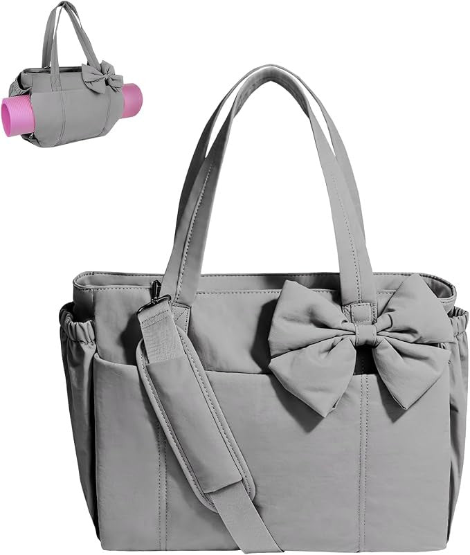 Bow Tote Diaper Bag