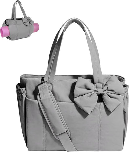Bow Tote Diaper Bag