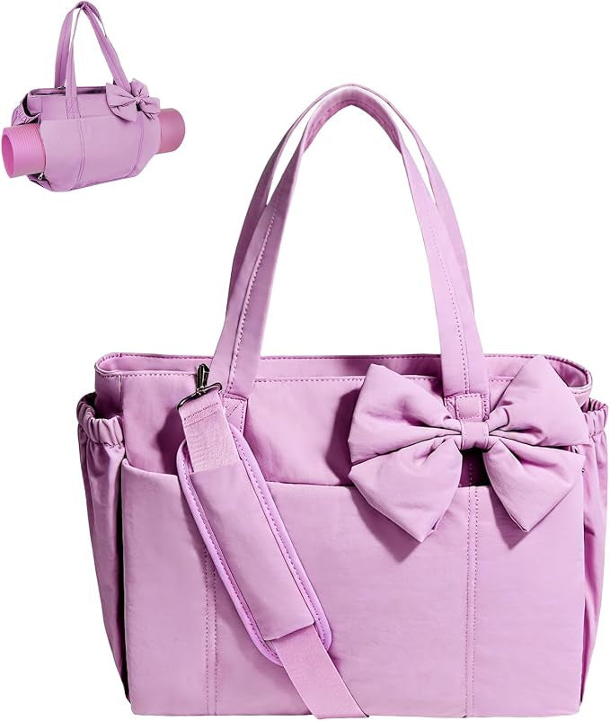 Bow Tote Diaper Bag