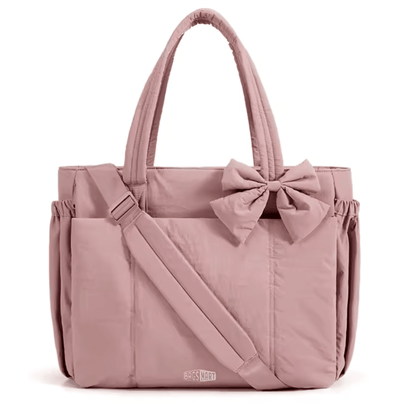 Bow Tote Diaper Bag