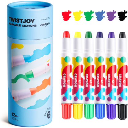 Twist-Up Toddler Non-Toxic Crayons