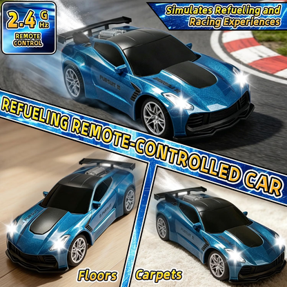 Gas Station RC Car Toy