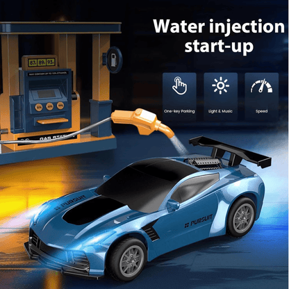 Gas Station RC Car Toy