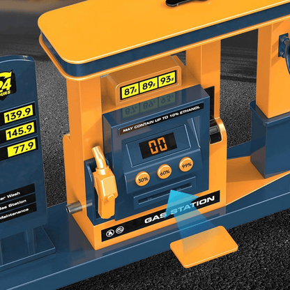 Gas Station RC Car Toy